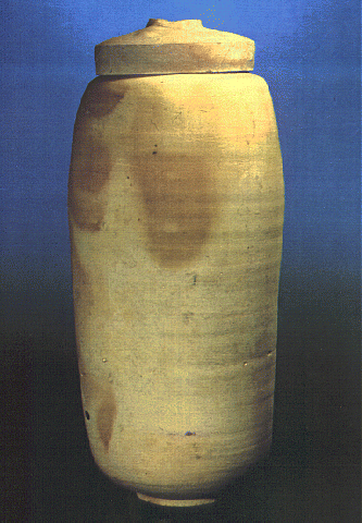 One of the jars that Scrolls were found in